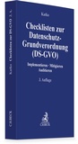 Bild: Checklisten zur Datenschutz-Grundverordnung (DS-GVO) - C.H.BECK