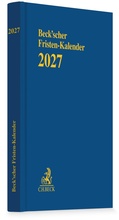 Bild: Beck'scher Fristen-Kalender 2027 - C.H.BECK