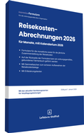 Cover: Reisekostenabrechnungen 2026 mit Kalendarium - Stollfu&szlig;