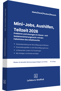 Bild vergrößern Bild: Mini-Jobs, Aushilfen, Teilzeit 2026 - Stollfuß