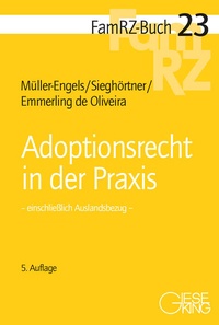 Enlarge image Cover: Adoptionsrecht in der Praxis - Gieseking