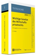 Bild: Wichtige Gesetze des Wirtschaftsprivatrechts - NWB