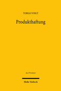 Cover: Produkthaftung - Mohr Siebeck