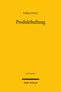 Enlarge image Cover: Produkthaftung - Mohr Siebeck