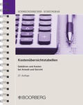 Cover: Kosten&uuml;bersichtstabellen - Boorberg