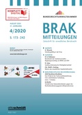 Bild: BRAK-Mitteilungen (Mitteilungen der Bundesrechtsanwaltskammer) und BRAK-Magazin - Otto Schmidt Verlag