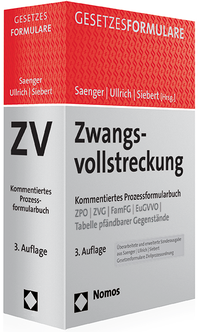 Abbildung von: Zwangsvollstreckung - C.H.BECK