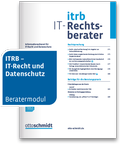 Cover: IT-Rechtsberater - ITRB - Otto Schmidt Verlag