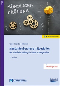 Enlarge image Cover: Mandantenberatung mitgestalten - Kiehl