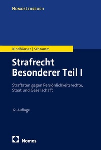 Bild vergrößern Bild: Strafrecht Besonderer Teil I - Nomos