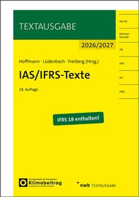Enlarge image Cover: IAS/IFRS-Texte 2026/2027 - NWB