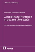 Cover: Geschlechtergerechtigkeit in globalen Lieferketten - Nomos