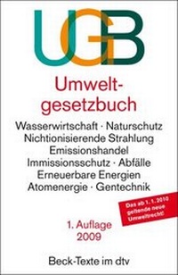 Bild: Umweltgesetzbuch : UGB - dtv