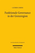 Cover: Funktionale Governance in der Grenzregion - Mohr Siebeck