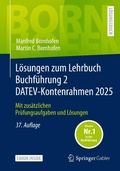 Cover: L&ouml;sungen zum Lehrbuch Buchf&uuml;hrung 2 DATEV-Kontenrahmen 2025 - Springer Gabler