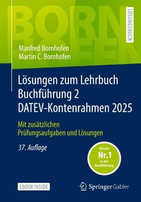 Enlarge image Cover: Lösungen zum Lehrbuch Buchführung 2 DATEV-Kontenrahmen 2025 - Springer Gabler