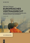 Cover: Europ&auml;isches Vertragsrecht - De Gruyter