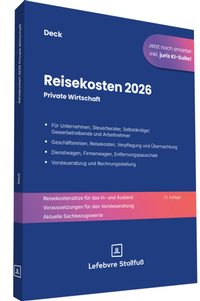 Bild vergrößern Bild: Reisekosten 2026 - Stollfuß