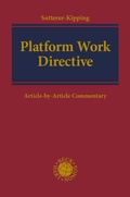 Cover: Platform Work Directive - Nomos