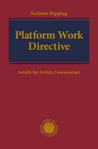 Enlarge image Cover: Platform Work Directive - Nomos