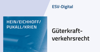 Bild vergrößern Bild: ESV-Digital Güterkraftverkehrsrecht - Jahresabonnement bei Kombibezug Print und Datenbank - Erich Schmidt Verlag