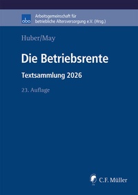 Bild vergrößern Bild: Die Betriebsrente - C.F. Müller