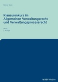 Bild: Klausurenkurs im Allgemeinen Verwaltungsrecht und Verwaltungsprozessrecht - KSV Medien