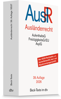 Enlarge image Cover: Ausländerrecht - dtv