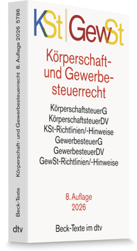 Bild vergrößern Bild: Körperschaftsteuerrecht / Gewerbesteuerrecht: KSt / GewSt - dtv