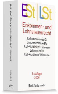 Bild vergrößern Bild: Einkommen- / Lohnsteuerrecht: ESt / LSt - dtv
