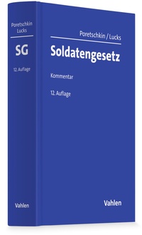 Enlarge image Cover: Soldatengesetz - Vahlen