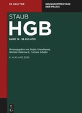 Cover: Handelsgesetzbuch: HGB - Band &sect;&sect; 453-475h - De Gruyter