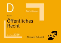 Bild: Definitionen &Ouml;ffentliches Recht - Alpmann Schmidt