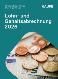 Enlarge image Cover: Lohn- und Gehaltsabrechnung 2026 - Haufe-Lexware