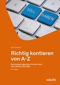 Cover: Richtig kontieren von A-Z - Haufe-Lexware