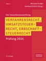 Bild: Verfahrensrecht, Umsatzsteuerrecht, Erbschaftsteuerrecht - Schäffer-Poeschel