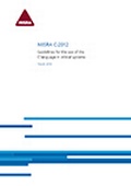 Cover: MISRA C: Guidelines for the Use of the C Language in Critical Systems 2012 - Motor Industry Research Association