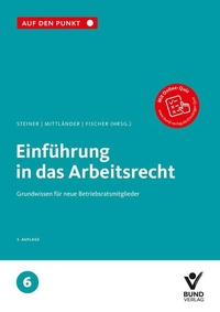 Bild vergrößern Bild: Einführung in das Arbeitsrecht - Bund-Verlag