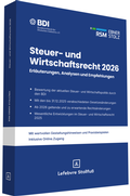 Cover: Steuer- und Wirtschaftsrecht 2026 - Stollfu&szlig;