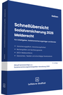 Cover: Schnellübersicht Sozialversicherung 2026 Melderecht - Stollfuß