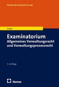 Bild: Examinatorium Allgemeines Verwaltungsrecht und Verwaltungsprozessrecht - Nomos