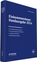 Cover: Einkommensteuer Handausgabe 2014 - Stollfu&szlig;