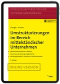 Cover: Umstrukturierungen im Bereich mittelst&auml;ndischer Unternehmen - NWB