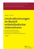 Cover: Umstrukturierungen im Bereich mittelst&auml;ndischer Unternehmen - NWB