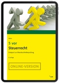 Cover: 5 vor Steuerrecht - NWB