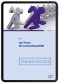 Cover: Last Minute f&uuml;r Steuerfachangestellte - Kiehl