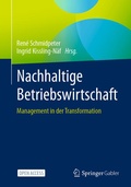 Bild: Nachhaltige Betriebswirtschaft - Springer Gabler