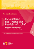 Cover: Meilensteine und Trends der Betriebswirtschaft - Erich Schmidt Verlag