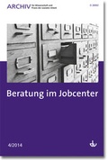 Cover: Archiv f&uuml;r Wissenschaft und Praxis der sozialen Arbeit - Lambertus