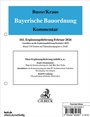 Cover: Bayerische Bauordnung - 161. Ergänzungslieferung - C.H.BECK